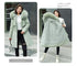Winter Parka 2024 New Women Jacket Clothes Long Coat Wool Liner Hooded Jacket Fur Collar Thick Warm Snow Wear Fashion Parka